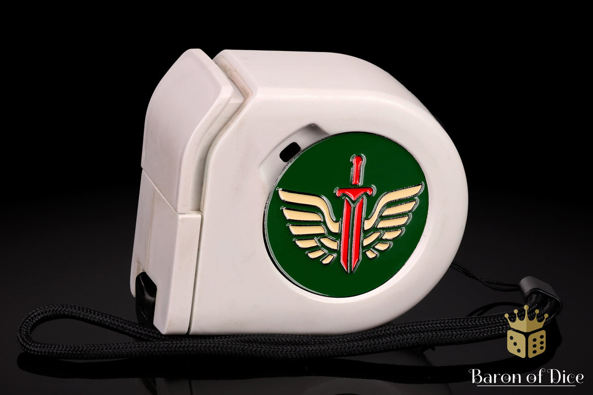 Sword & Wings | Wargaming Tape Measure | Baron's Coin™ Compatible