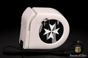 Knights Templar | Black | Wargaming Tape Measure | Baron's Coin™ Compatible
