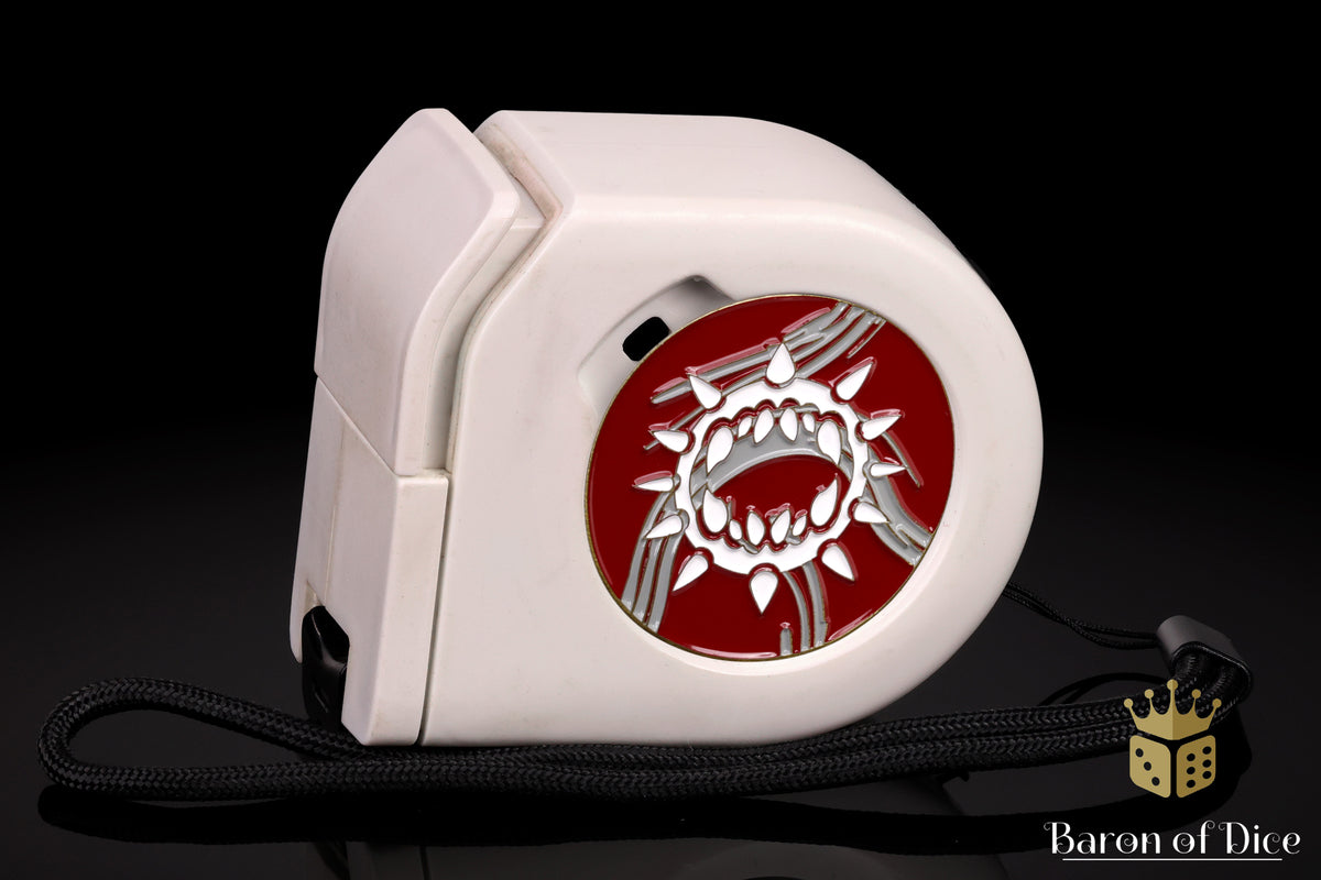 Carnage | Red | Wargaming Tape Measure | Baron's Coin™ Compatible