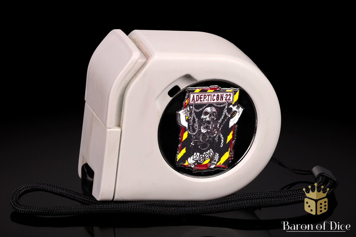 Adepticon 2026 | Wargaming Tape Measure | Baron's Coin™ Compatible