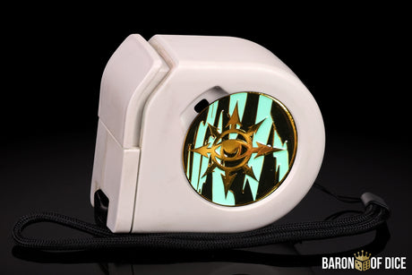 Eye of Chaos | Aquamarine | Wargaming Tape Measure | Baron's Coin™ Compatible