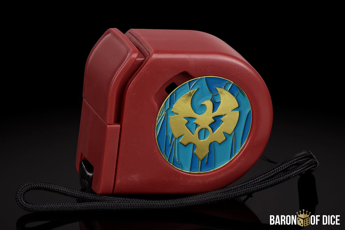 Cygnar Storm Legion | Wargaming Tape Measure | Warmachine | Baron Coin™ Compatible