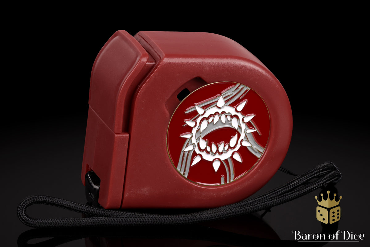 Carnage | Red | Wargaming Tape Measure | Baron's Coin™ Compatible
