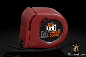 King of the Colosseum | Wargaming Tape Measure | Baron's Coin™ Compatible