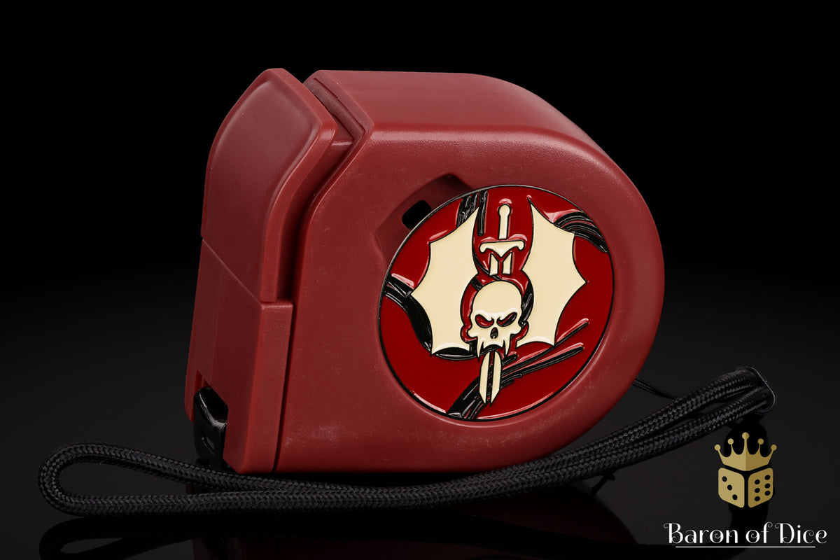 Cursed Vampire | Wargaming Tape Measure | Baron's Coin™ Compatible