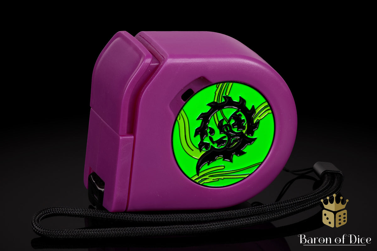 Cryx Necrofactorium | Wargaming Tape Measure | Warmachine | Baron Coin™ Compatible
