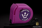 Tabletop Titans | Purple | Wargaming Tape Measure | Baron's Coin™ Compatible