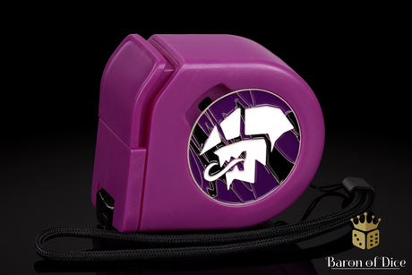 Alien | Purple | Wargaming Tape Measure | Baron's Coin™ Compatible