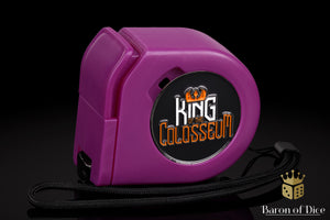 King of the Colosseum | Wargaming Tape Measure | Baron's Coin™ Compatible