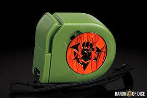 Chaos Corsair | Wargaming Tape Measure | Baron's Coin™ Compatible