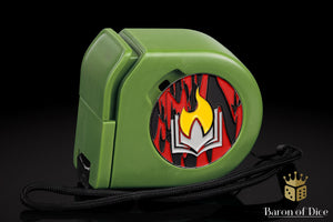 Scorched Book | Wargaming Tape Measure | Baron's Coin™ Compatible