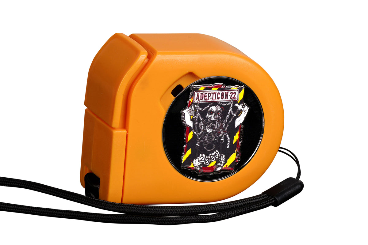 Adepticon 2026 | Wargaming Tape Measure | Baron's Coin™ Compatible