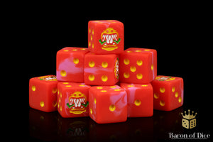 Cave Monsters Dice