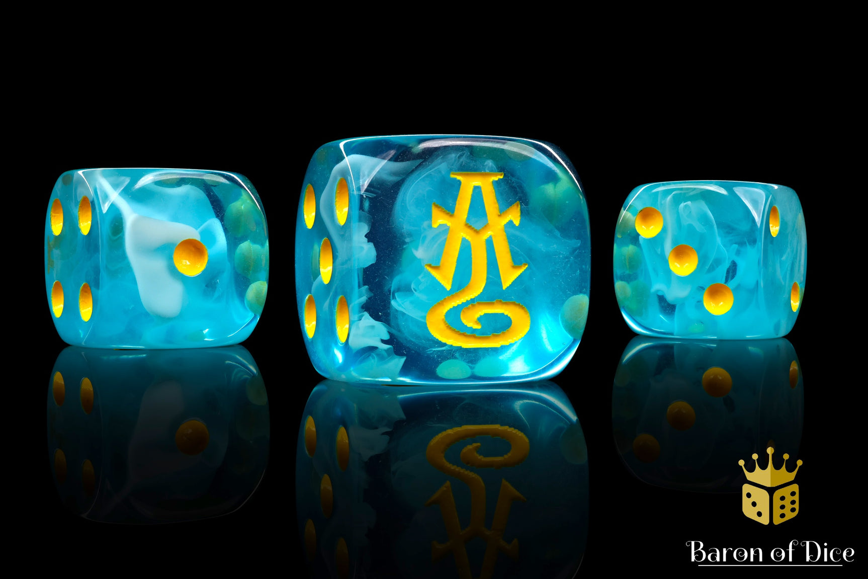 High Elves Dice - Elvish Blue