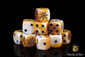 Lightning Hammer Dice - Golden Hues