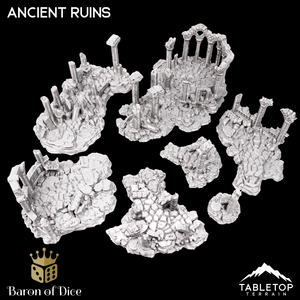 Ancient Ruins - Fantasy Scatter Terrain