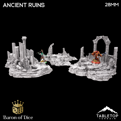 Ancient Ruins - Fantasy Scatter Terrain