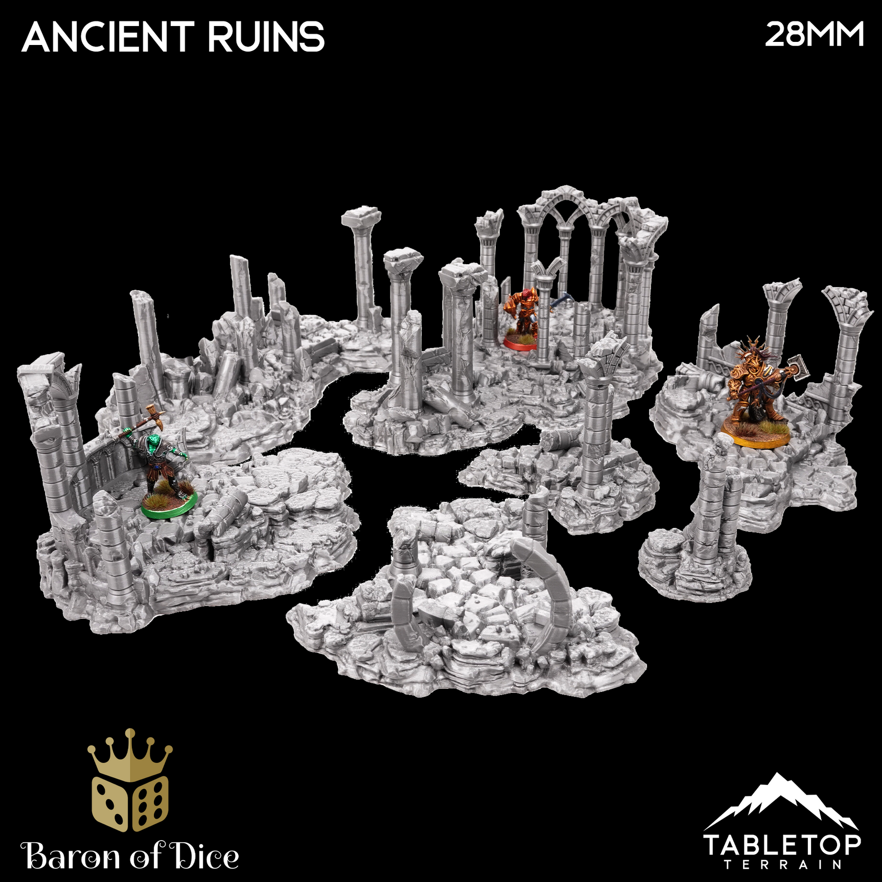 Ancient Ruins - Fantasy Scatter Terrain