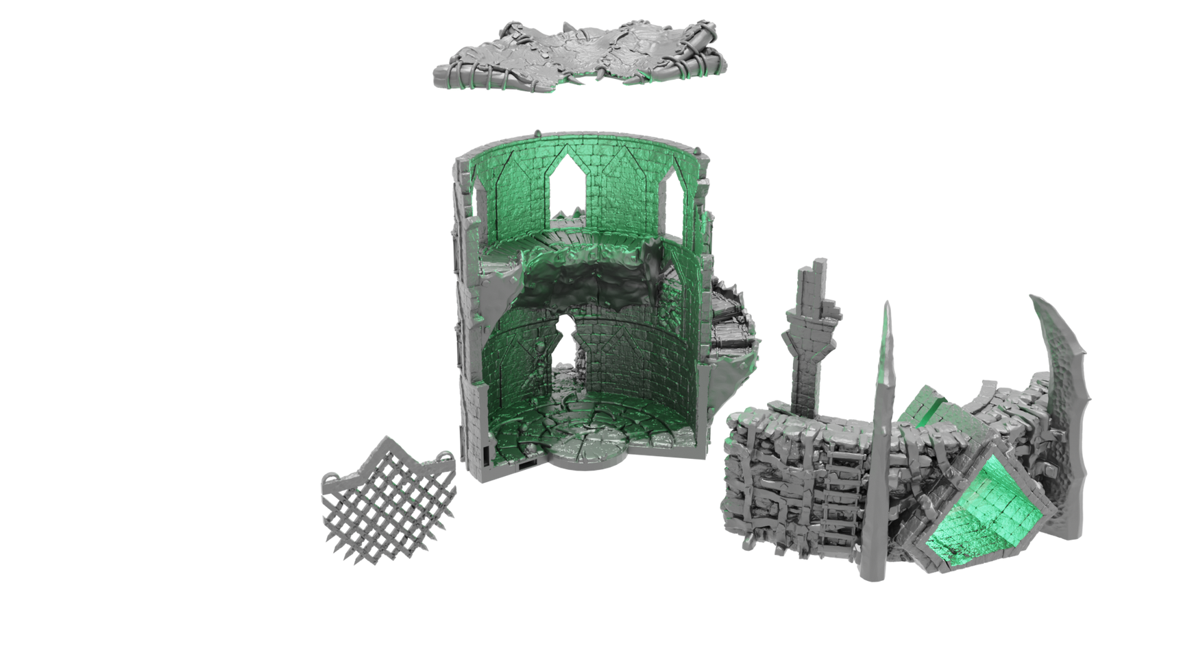 Kingdom of Azragor Orcish Arena (STL File)