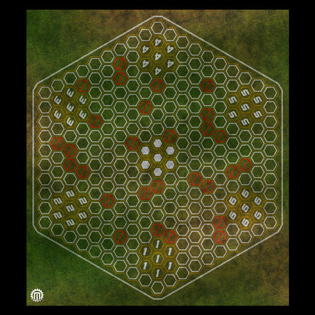 Mats by Mars: Aristeia Compatible Wargaming Play Mat Board