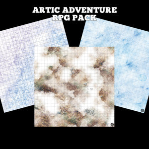 Mats by Mars: Arctic Adventure RPG Pack