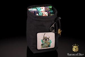 Baron's Dice Bag | Skeleton Phalanx Velcro Patch