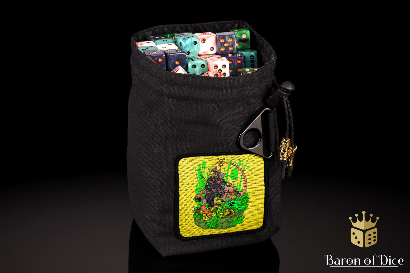 Baron's Dice Bag | My My Cheese! Velcro Patch