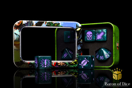 Terror - Bloody Football Dice (Set of 7)