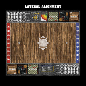 Mats by Mars:  Tavern Fantasy Football Play Mat / Pitch