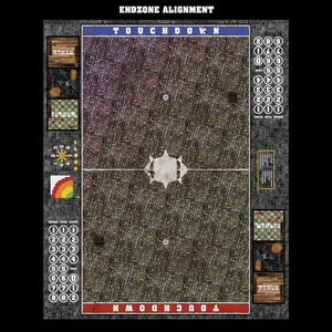 Mats by Mars:  Bustling City v1.0 Fantasy Football Play Mat / Pitch