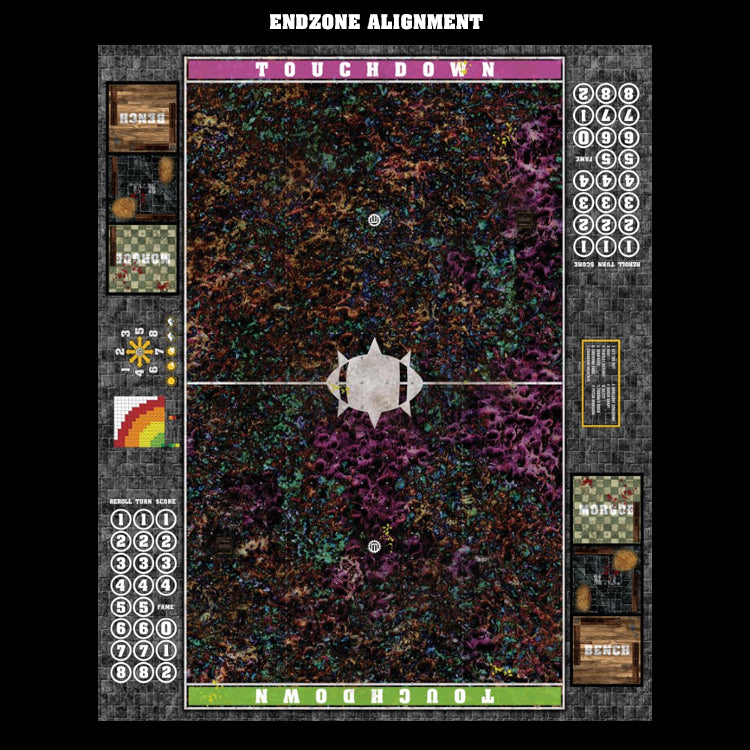 Mats by Mars:  Chaos Realm Fantasy Football Play Mat / Pitch