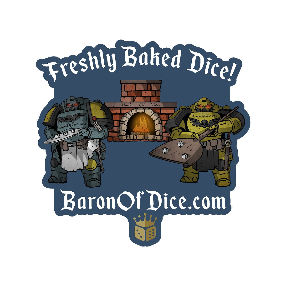 Premium Vinyl Stickers - Baker Marines