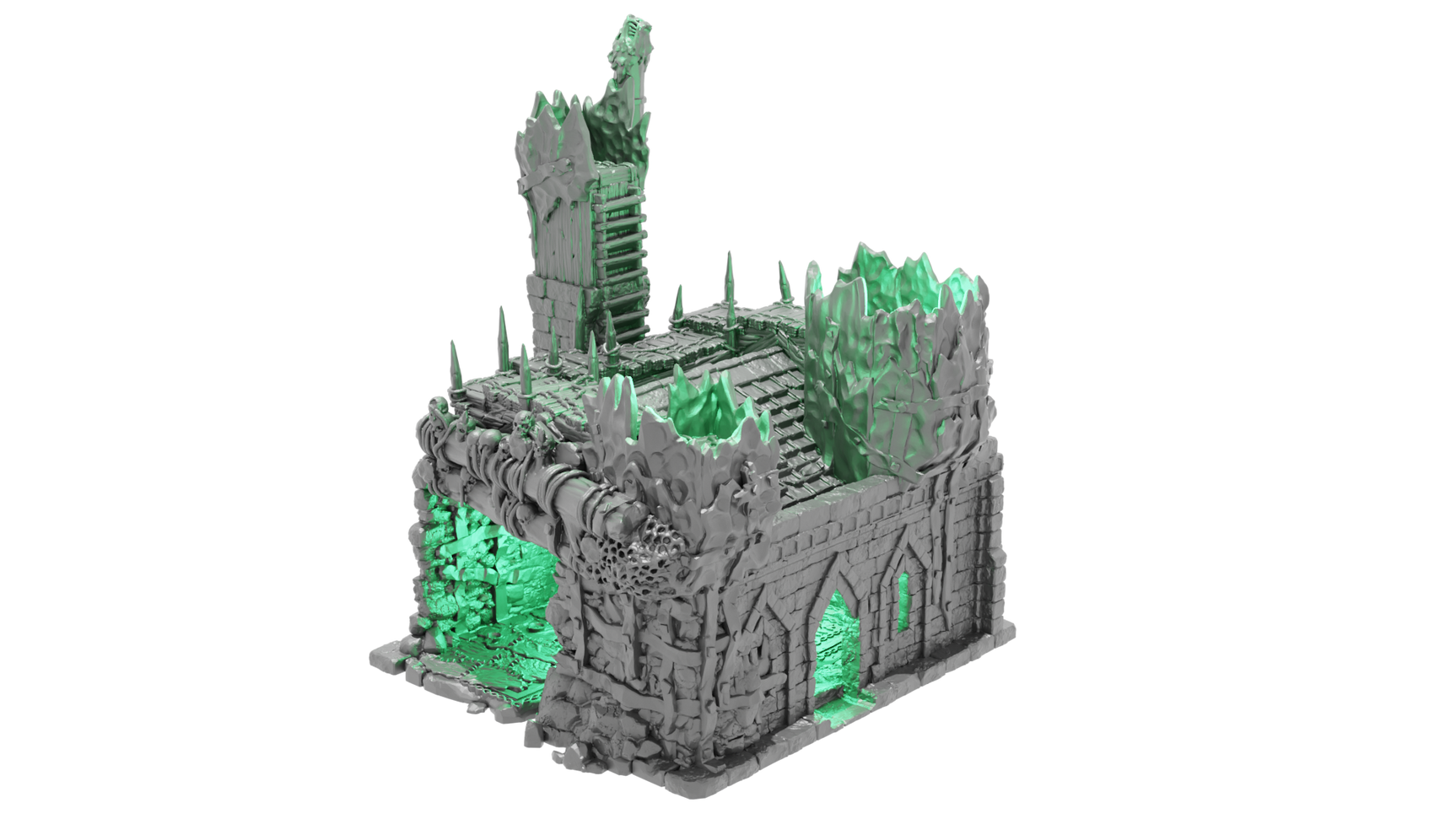 Kingdom of Azragor Orcish Barracks (STL File)