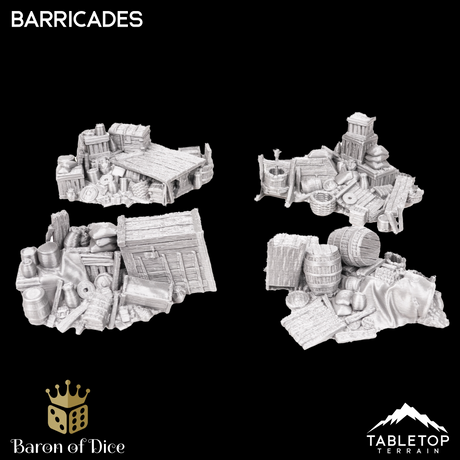 Barricades - Hagglethorn Hollow - Scatter Terrain