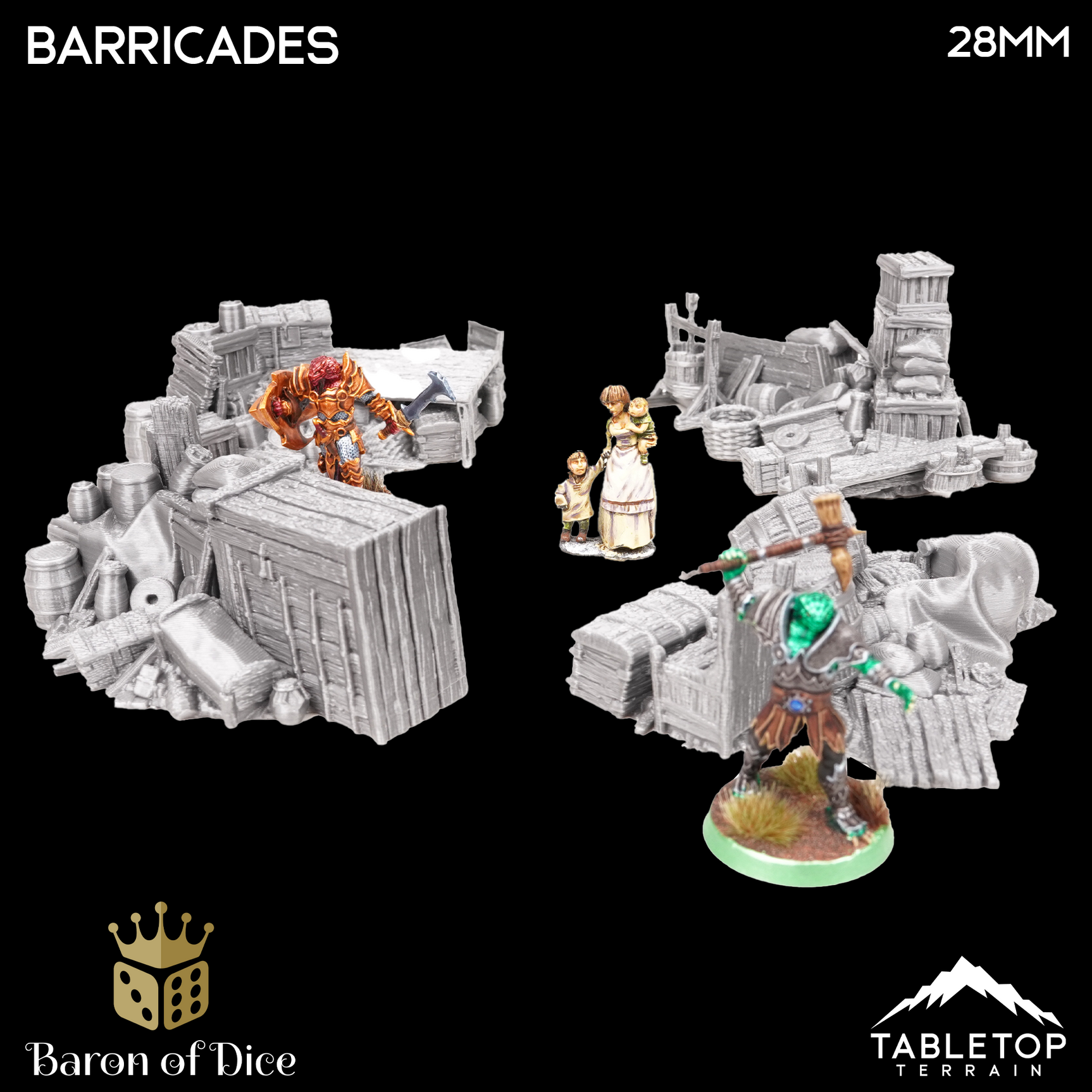 Barricades - Hagglethorn Hollow - Scatter Terrain