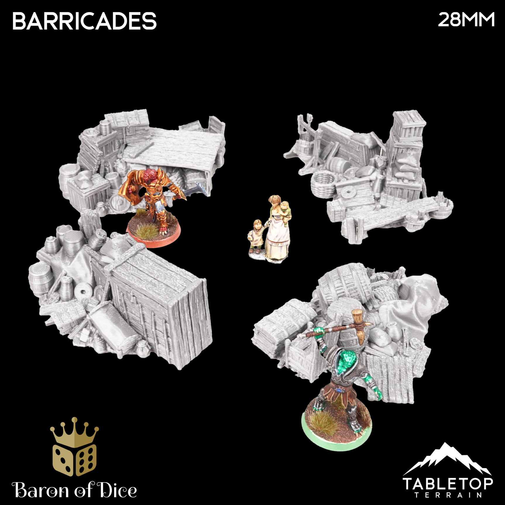 Barricades - Hagglethorn Hollow - Scatter Terrain