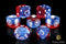 Revolution - Bloody Football Dice (Set of 7)