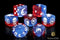 Revolution - Bloody Football Dice (Set of 7)