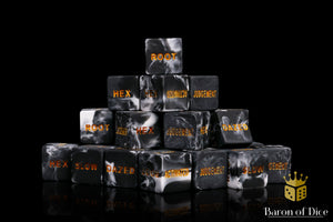 Keyword Counters - Matte Marbled - Set of 12