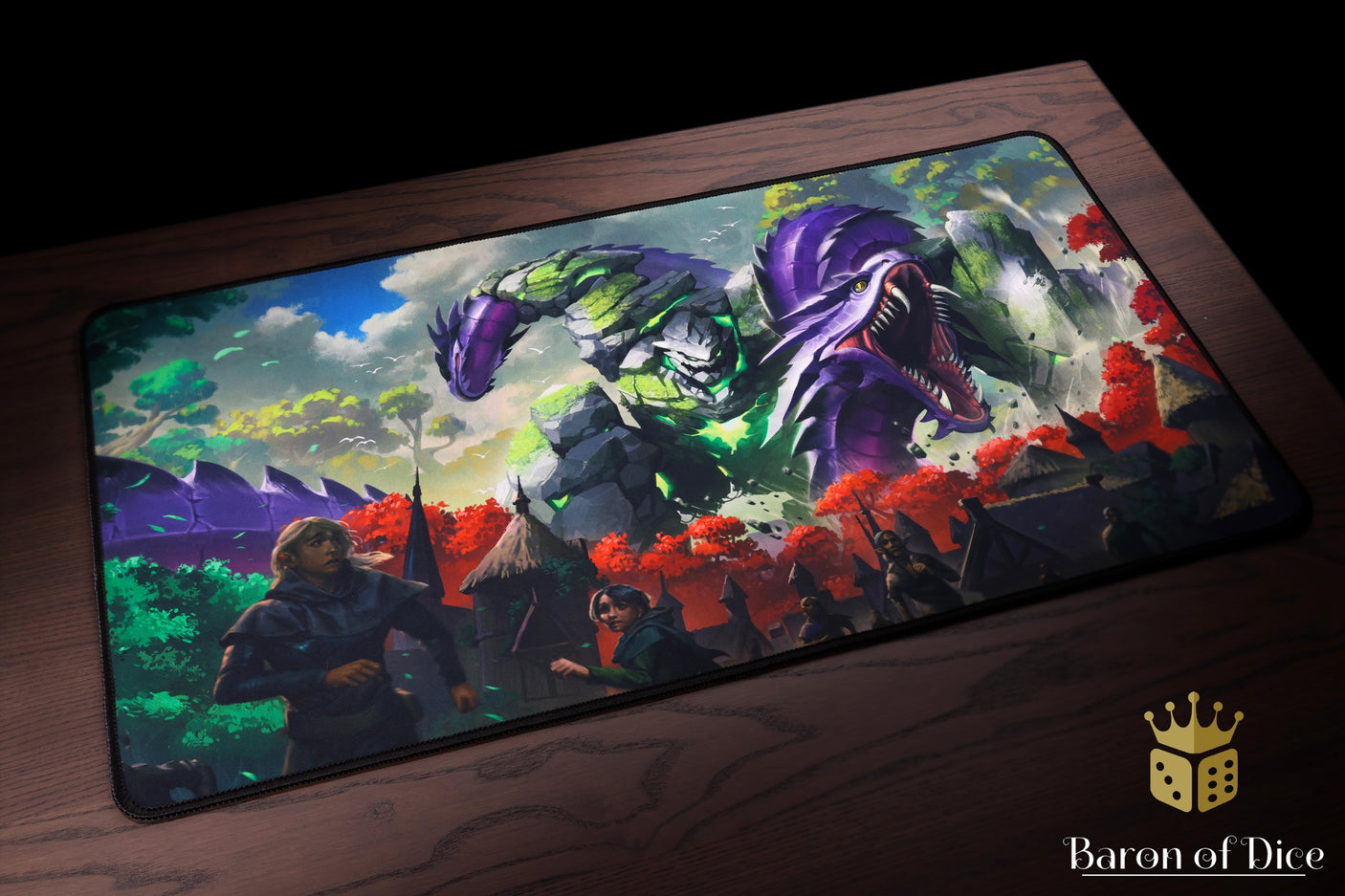 Premium Oversized Playmat - Rock Elemental