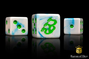 Hydra Dice - White Shadow