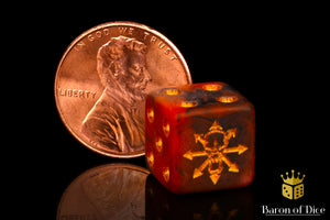 Tainted Knight Dice - Red