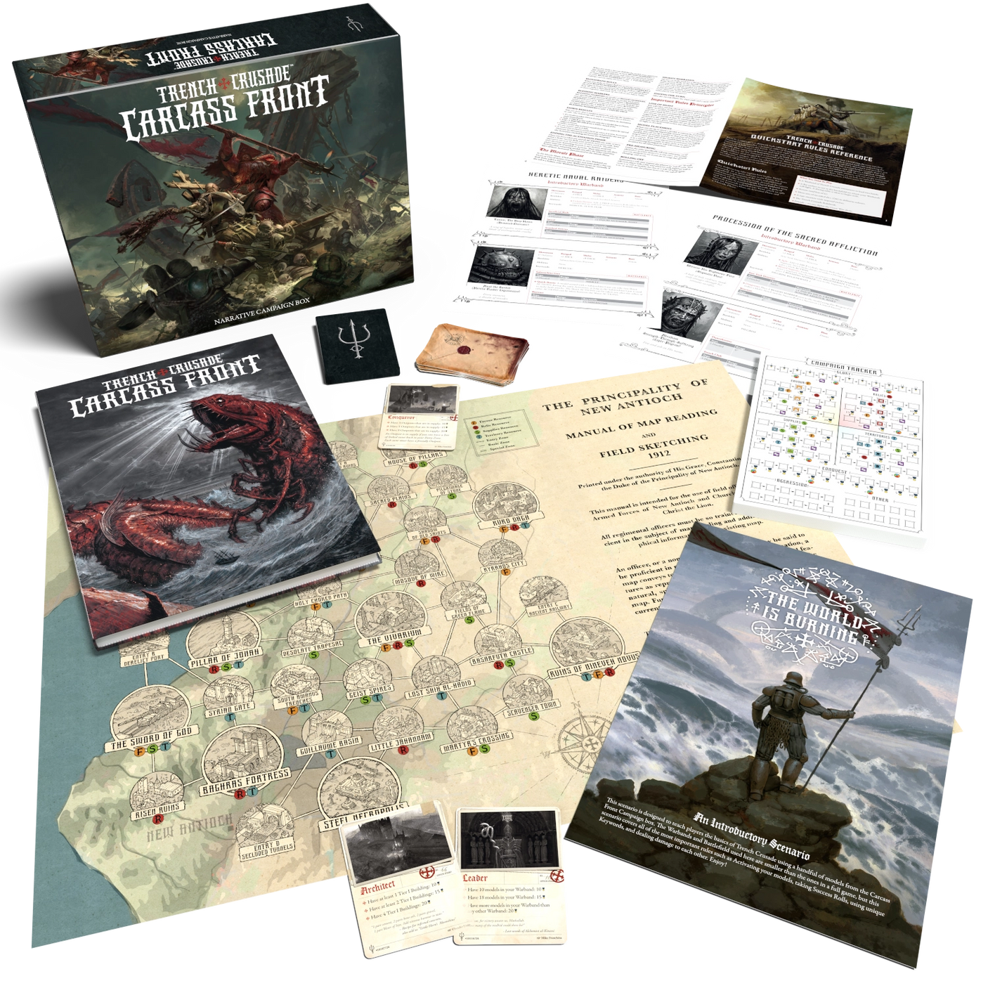 The Carcass Front Starter Set | BUNDLE | Trench Crusade Official | Pre-Order | Not Eligible For Free Shipping