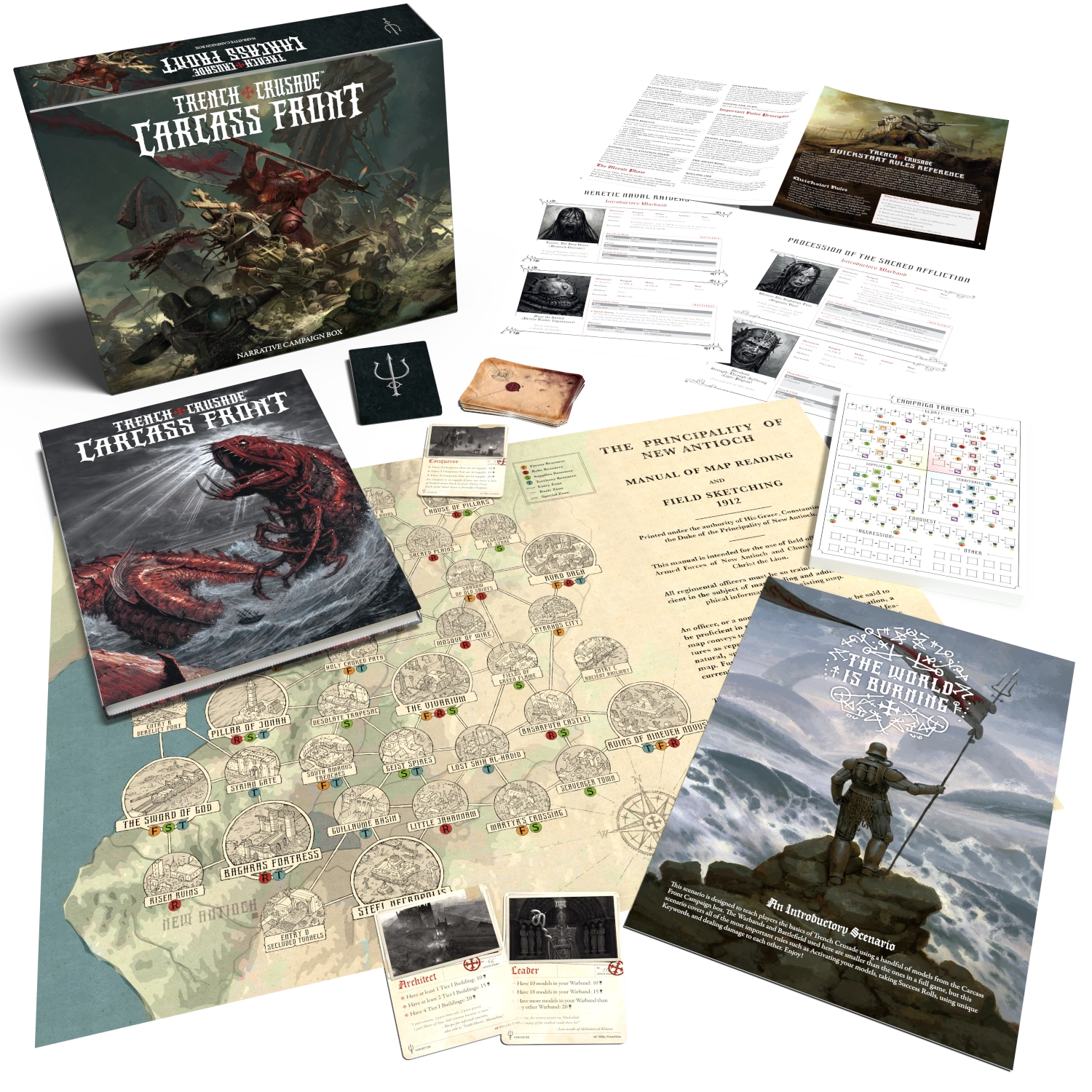 The Carcass Front Starter Set | Trench Crusade Official | Pre-Order | Not Eligible For Free Shipping