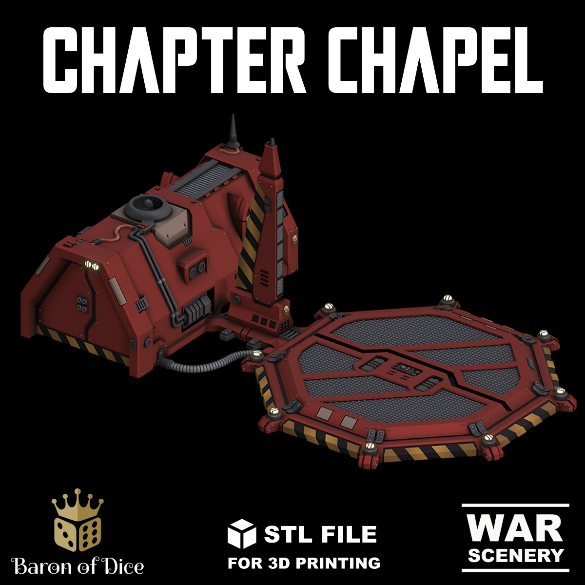 Chapter Chapel (STL File)