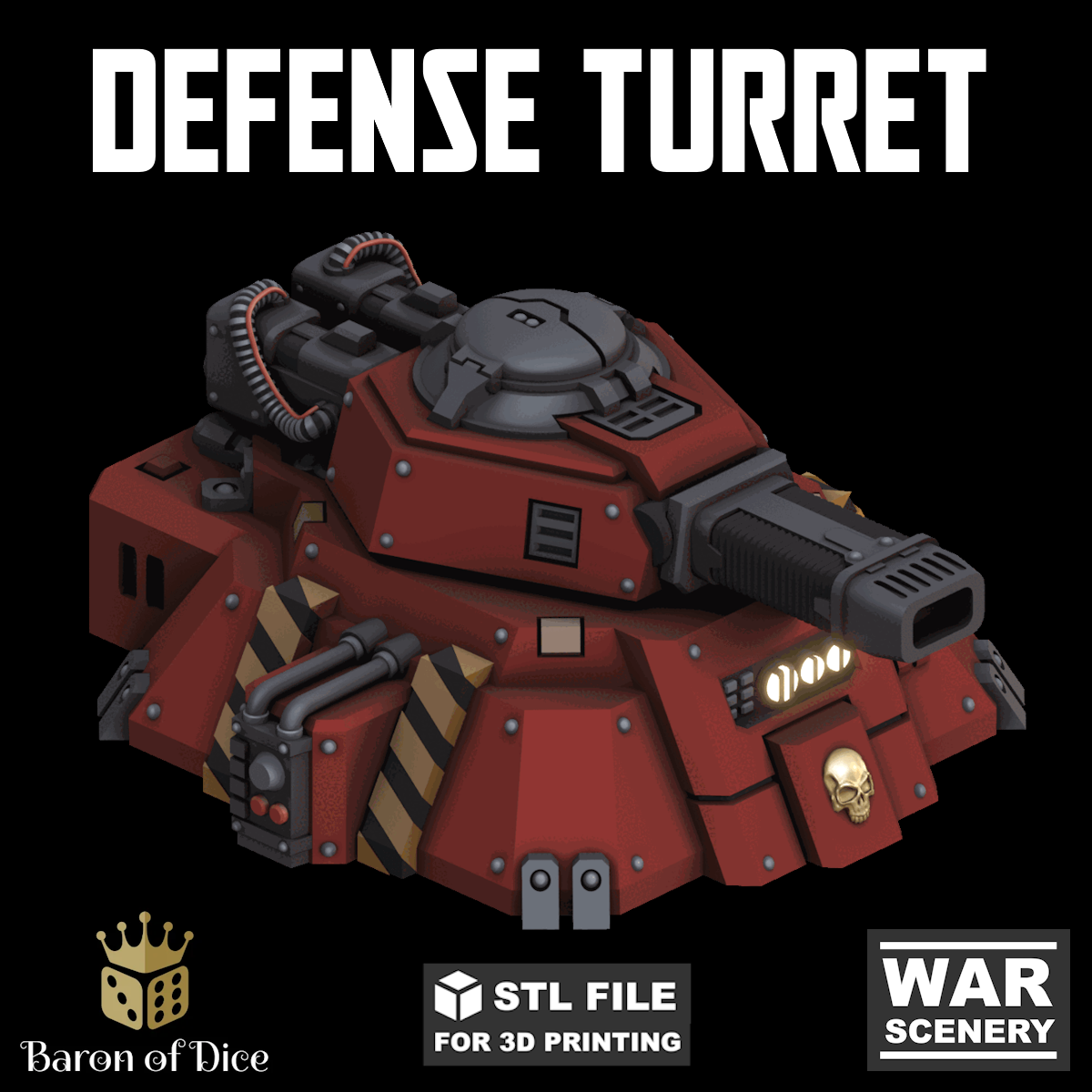 Chapter Defense Turret (STL File)