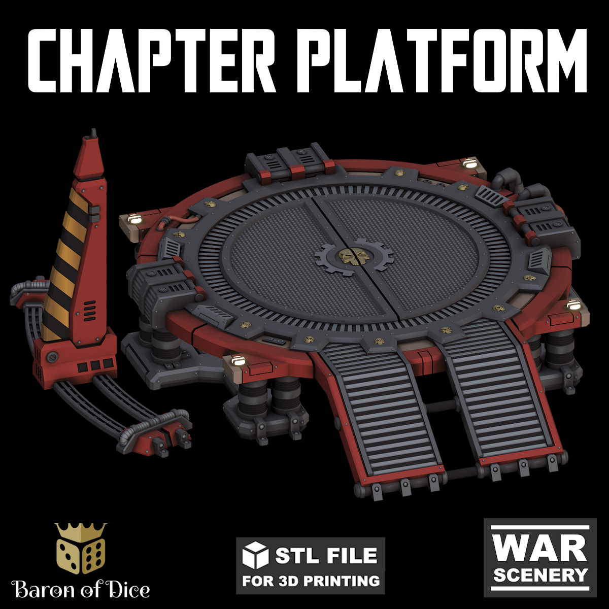 Chapter Platform (STL File)