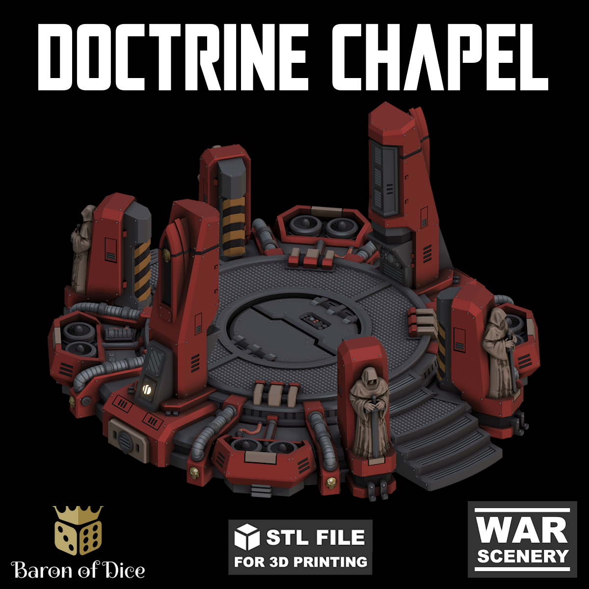 Chapter Doctrine Chapel (STL File)