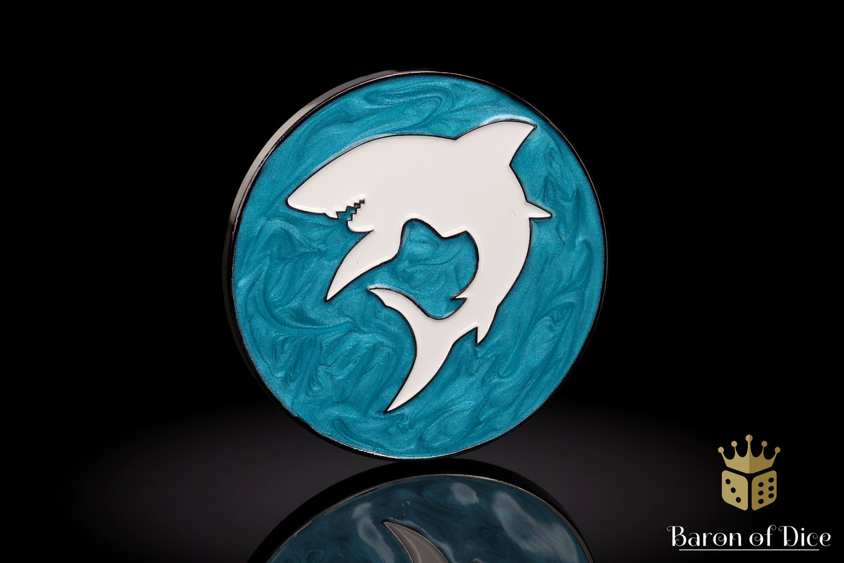 40mm Objective Coins - Shark