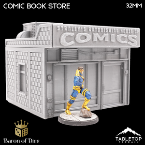 Comic Book Store - Marvel Crisis Protocol Building